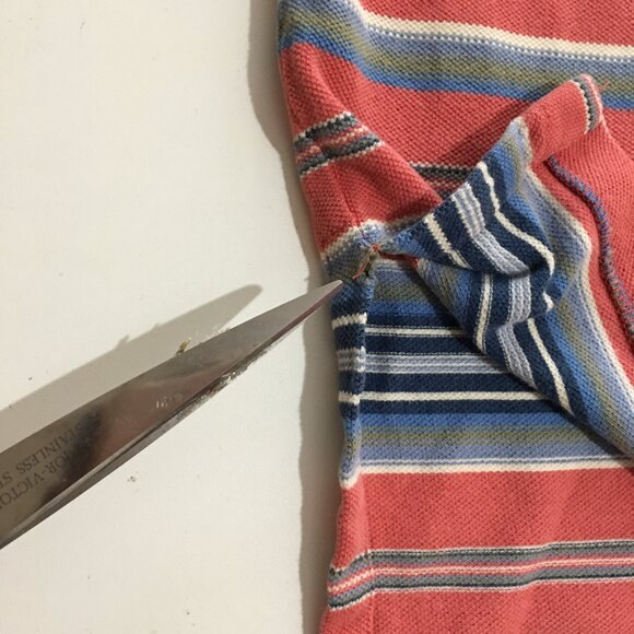 Polo Ralph Lauren Mens Large Short Sleeve Polo Shirt Striped - Picture 2 of 8